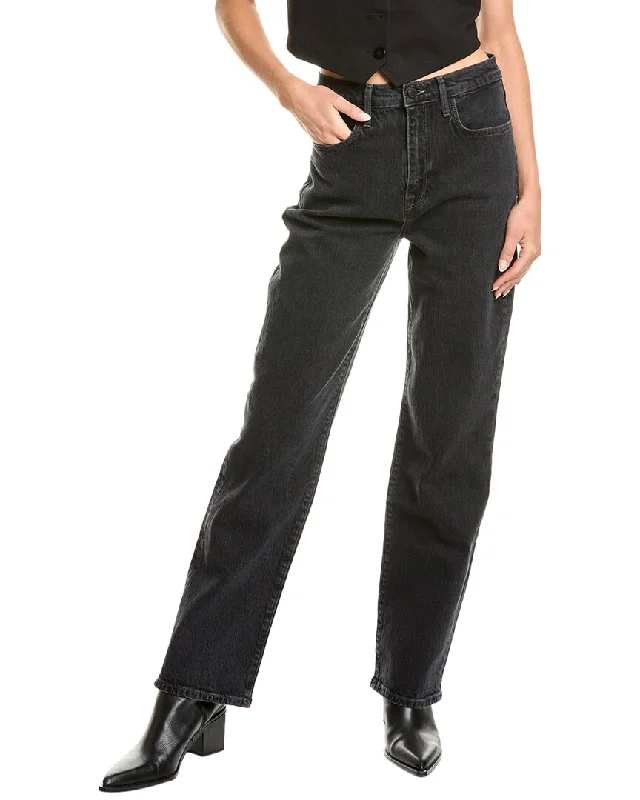 Embroidered women trousers with intricate details for a unique charmTriarchy V High-Rise Loved Black Straight Leg Jean Embroidered women trousers with intricate details for a unique charmTriarchy V High-Rise Loved Black Straight Leg Jean