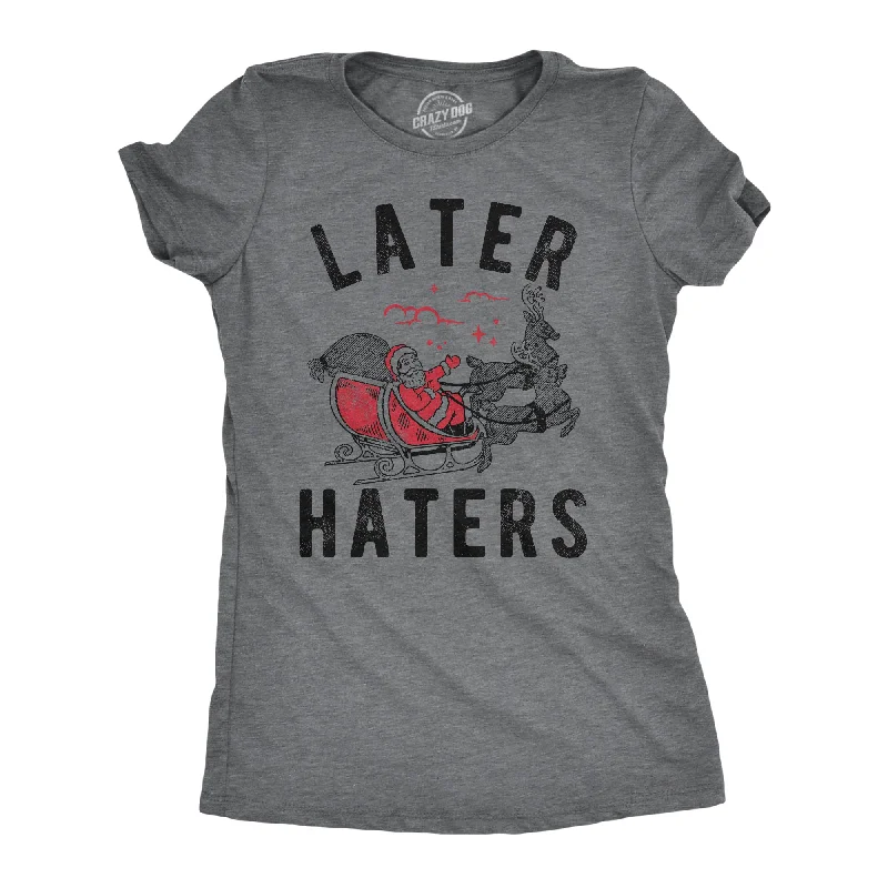 Puff Sleeve Women T Shirt for a Fashion - Forward LookPuff Sleeve Women T Shirt for a Fashion - Forward LookLater Haters Santa Women's T Shirt Puff Sleeve Women T Shirt for a Fashion - Forward LookPuff Sleeve Women T Shirt for a Fashion - Forward LookLater Haters Santa Women's T Shirt