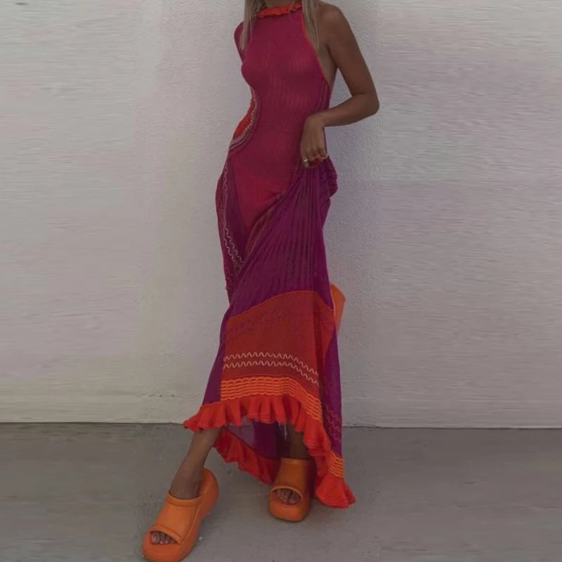 Halter Neck Women Dress to Show Off the Shoulders and NecklineHalter Neck Women Dress to Show Off the Shoulders and NecklineFashionSierra - 2024 Knitted Hollow Out Tassel Sexy Ruched Halter Boho Dress Halter Neck Women Dress to Show Off the Shoulders and NecklineHalter Neck Women Dress to Show Off the Shoulders and NecklineFashionSierra - 2024 Knitted Hollow Out Tassel Sexy Ruched Halter Boho Dress