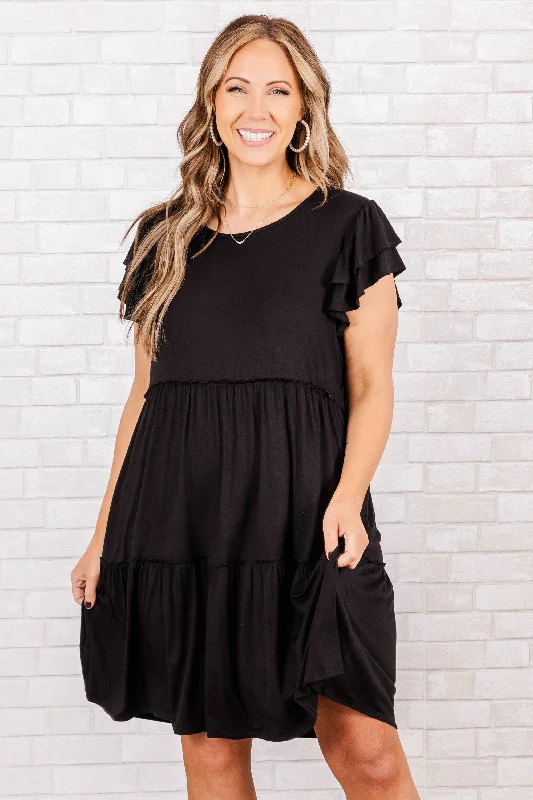Strapless Women Dress with a Built - in Bra for Comfort and SupportStrapless Women Dress with a Built - in Bra for Comfort and SupportTimed It Right Dress, Black Strapless Women Dress with a Built - in Bra for Comfort and SupportStrapless Women Dress with a Built - in Bra for Comfort and SupportTimed It Right Dress, Black