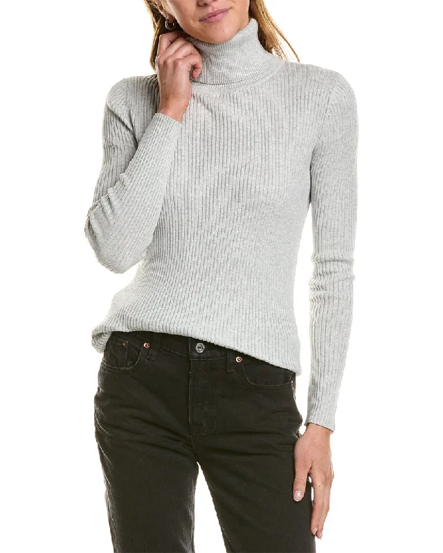 Plus - Size Women Sweater with a Flattering FitPlus - Size Women Sweater with a Flattering FitHannah Rose Turtleneck Cashmere-Blend Sweater Plus - Size Women Sweater with a Flattering FitPlus - Size Women Sweater with a Flattering FitHannah Rose Turtleneck Cashmere-Blend Sweater