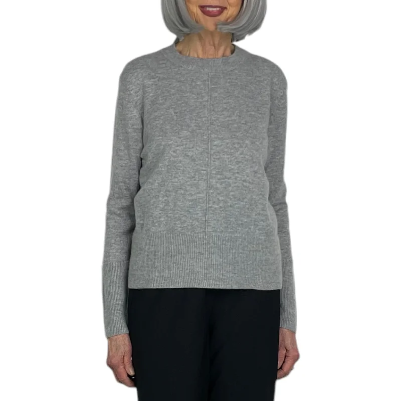 V - Neck Women Sweater to Elongate the NecklineV - Neck Women Sweater to Elongate the NecklineEXPOSED SEAM CREW NECK SWEATER V - Neck Women Sweater to Elongate the NecklineV - Neck Women Sweater to Elongate the NecklineEXPOSED SEAM CREW NECK SWEATER