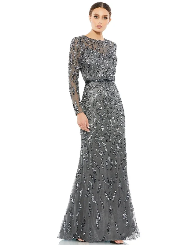 Long - Sleeve Women Dress in Velvet for a Luxurious Winter LookLong - Sleeve Women Dress in Velvet for a Luxurious Winter LookMac Duggal 5124 Long Mother of the Bride Dress Long - Sleeve Women Dress in Velvet for a Luxurious Winter LookLong - Sleeve Women Dress in Velvet for a Luxurious Winter LookMac Duggal 5124 Long Mother of the Bride Dress