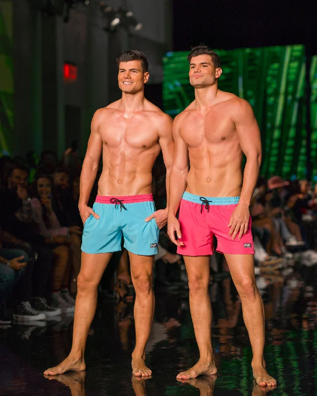 Plus - size bikini with full - coverage options for comfort and confidenceMIAMI VICE MEN TRUNKS 5.5" & 7.5" STRETCH- PINK Plus - size bikini with full - coverage options for comfort and confidenceMIAMI VICE MEN TRUNKS 5.5" & 7.5" STRETCH- PINK